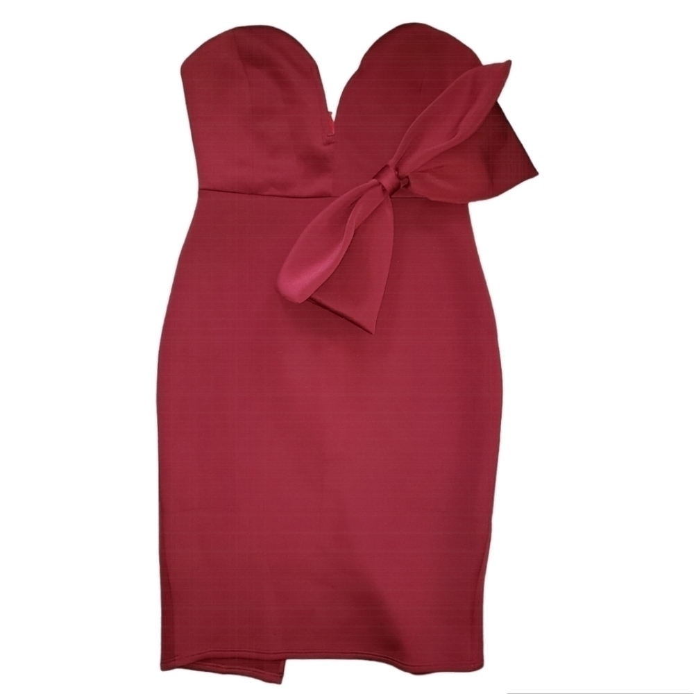 NWT Love And Lemonade Sweetheart Bow Bodycon Dress Size XL